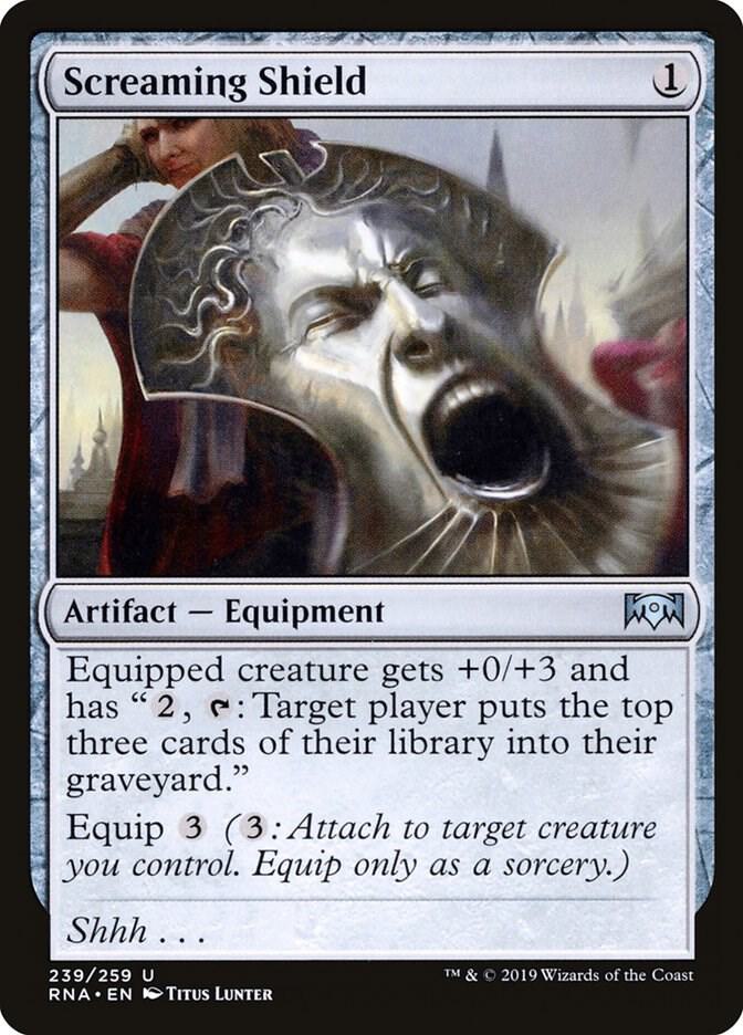 Screaming Shield (239) [Ravnica Allegiance]