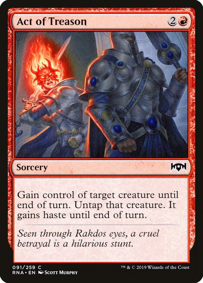 Act of Treason (91) [Ravnica Allegiance]