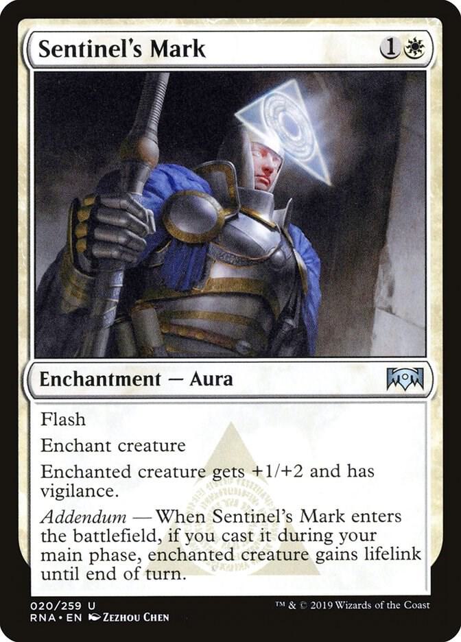 Sentinel's Mark (20) [Ravnica Allegiance]