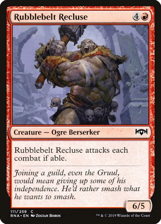 Rubblebelt Recluse (111) [Ravnica Allegiance]