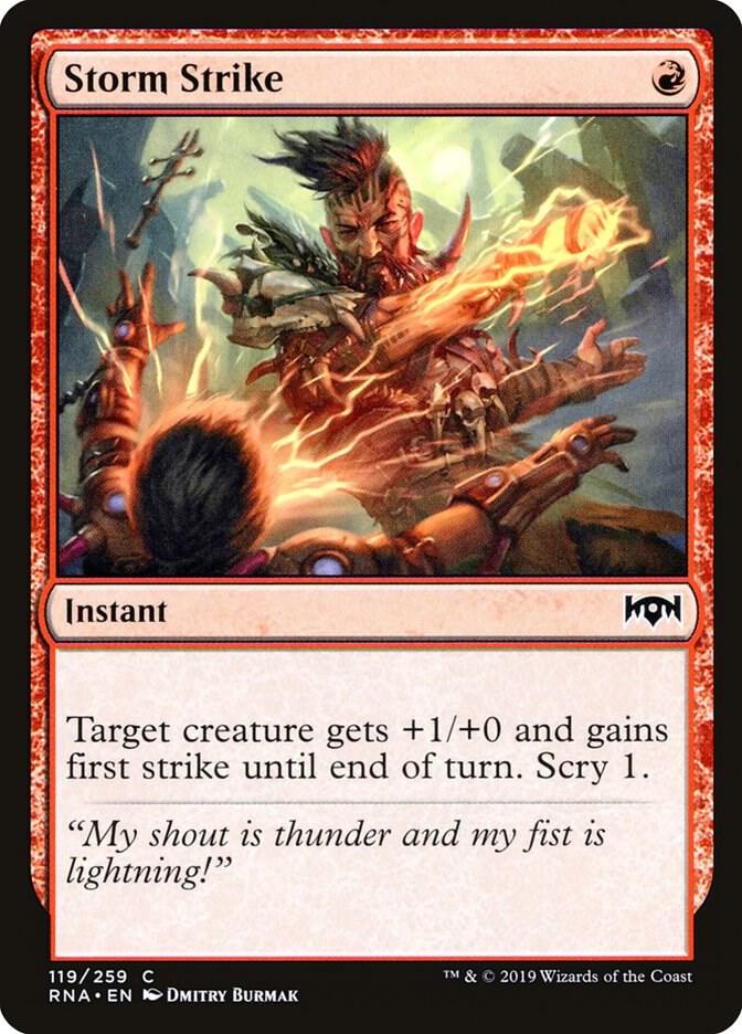 Storm Strike (119) [Ravnica Allegiance]