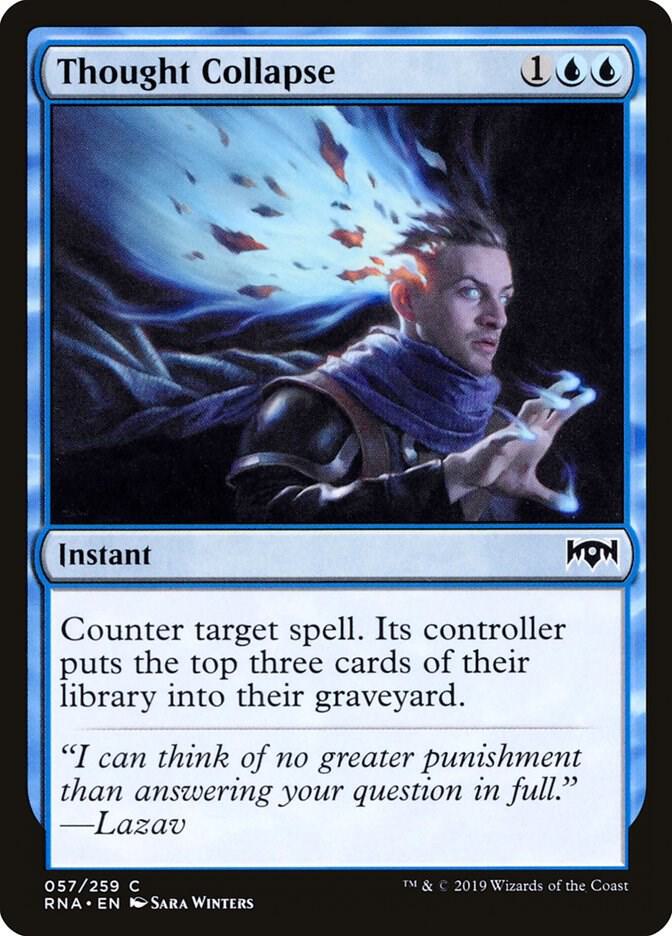 Thought Collapse (57) [Ravnica Allegiance]