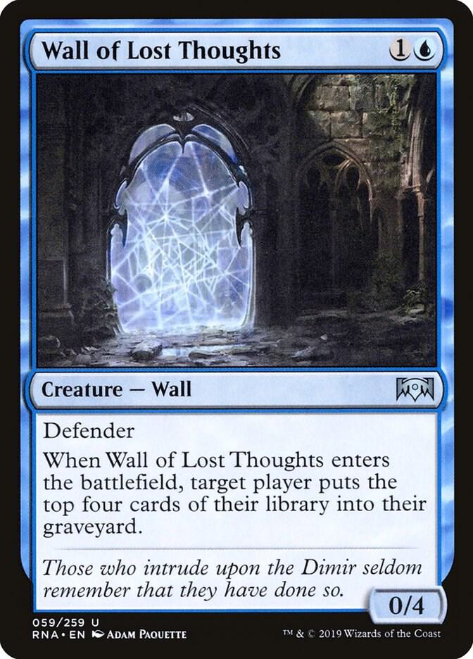 Wall of Lost Thoughts (59) [Ravnica Allegiance]