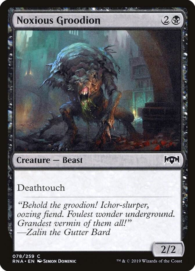 Noxious Groodion (78) [Ravnica Allegiance]