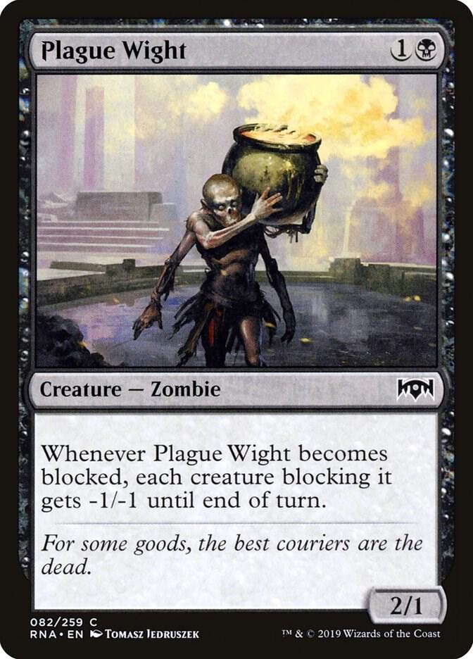 Plague Wight (82) [Ravnica Allegiance]