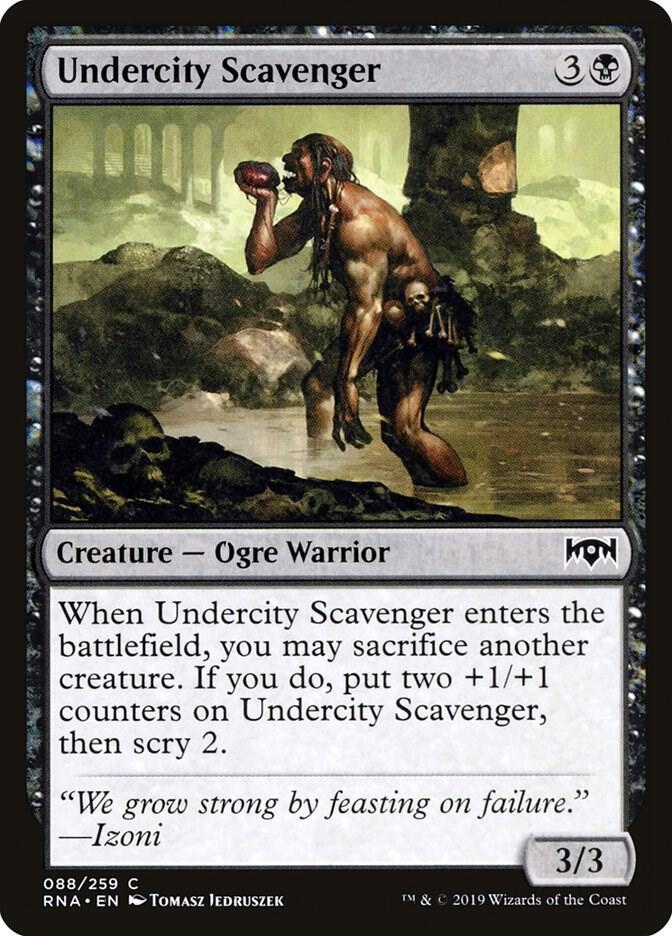 Undercity Scavenger (88) [Ravnica Allegiance]