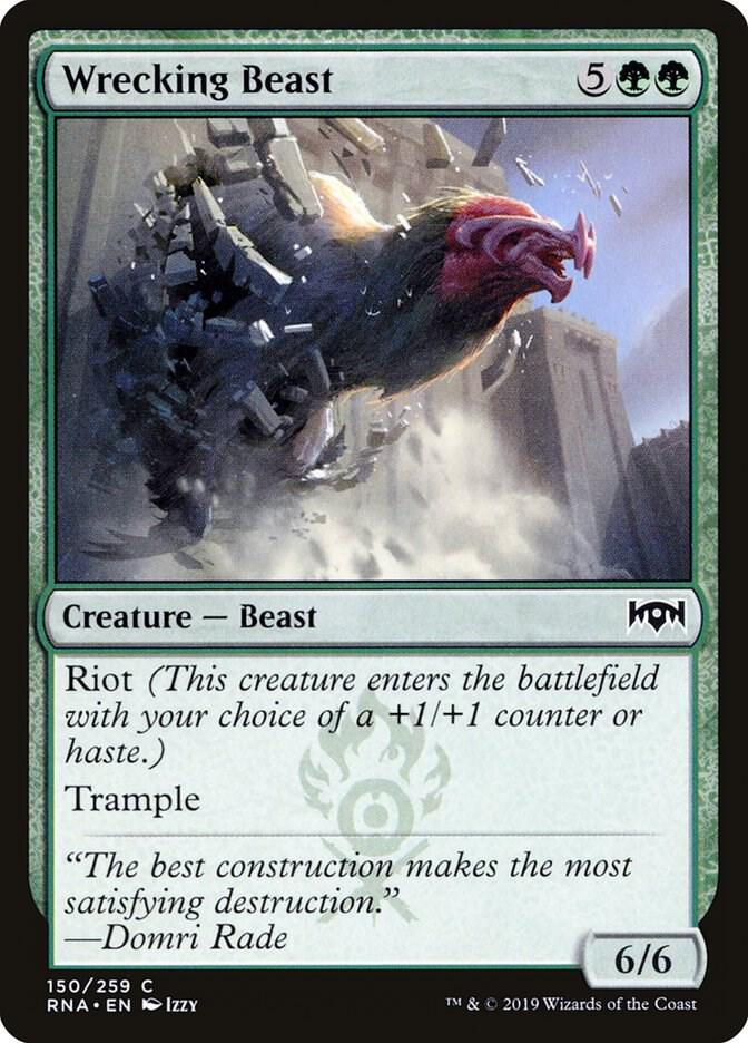 Wrecking Beast (150) [Ravnica Allegiance]