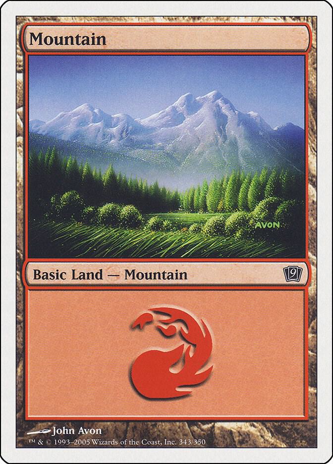Mountain (343) [Ninth Edition]