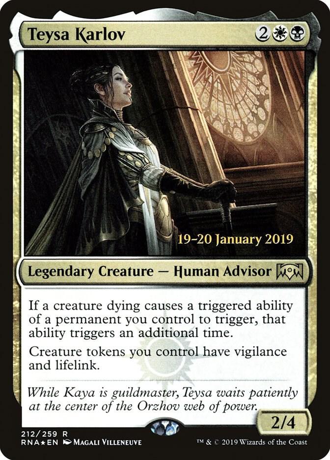 Teysa Karlov (212) [Prerelease Cards]