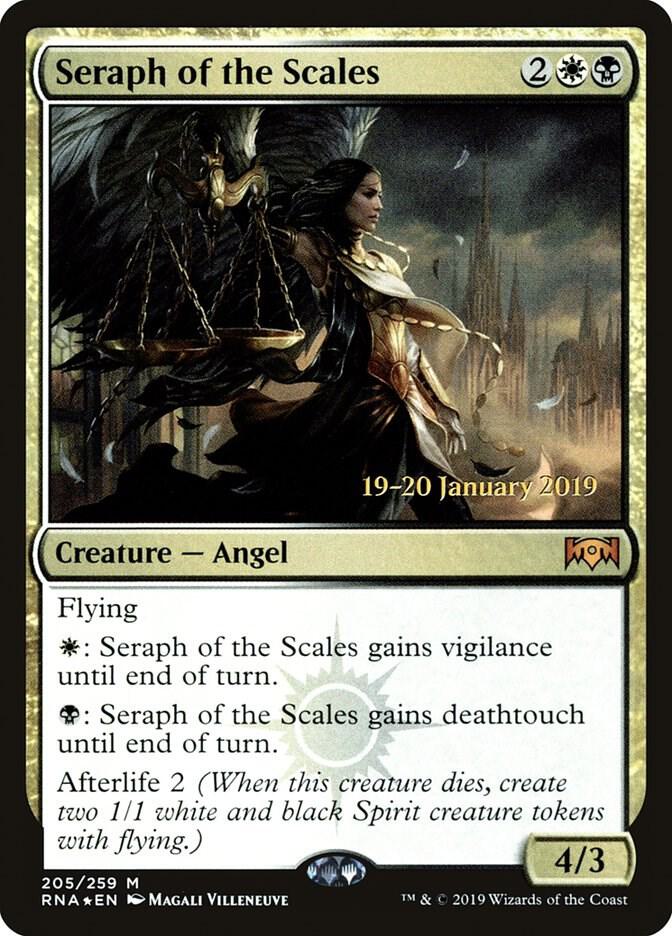 Seraph of the Scales (205) [Prerelease Cards]