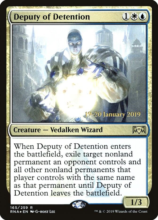 Deputy of Detention (165) [Prerelease Cards]