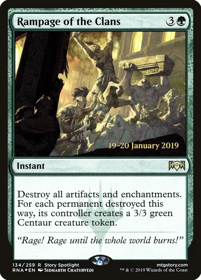 Rampage of the Clans (134) [Prerelease Cards]