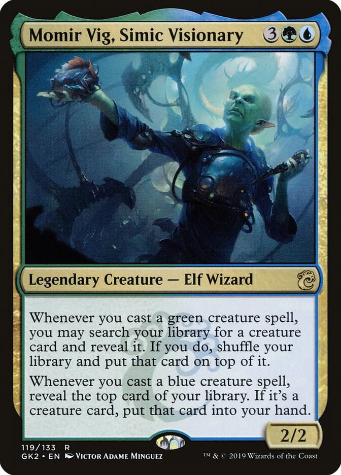 Momir Vig, Simic Visionary (119) [RNA Guild Kit]