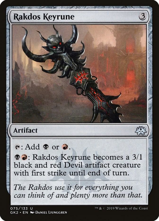 Rakdos Keyrune (75) [RNA Guild Kit]