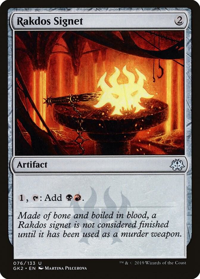 Rakdos Signet (76) [RNA Guild Kit]