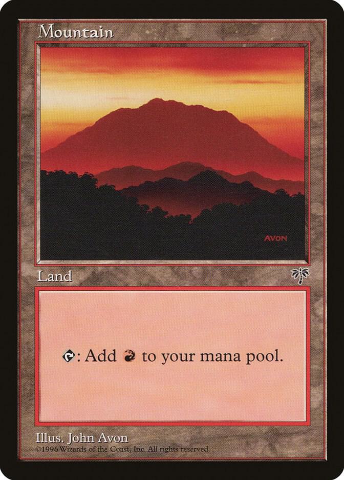 Mountain (Red) (346) [Mirage]