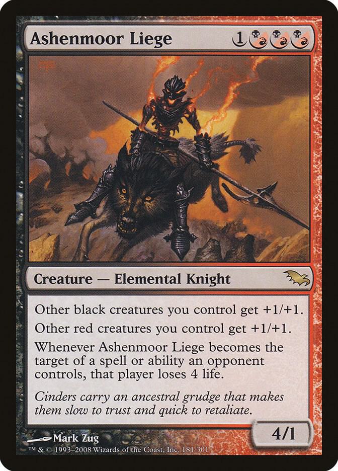 Ashenmoor Liege (181) [Shadowmoor]
