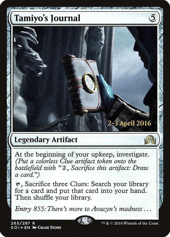 Tamiyo's Journal (Entry 855) (265) [Prerelease Cards]