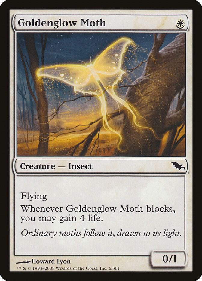 Goldenglow Moth (6) [Shadowmoor]