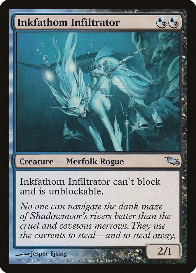 Inkfathom Infiltrator (167) [Shadowmoor]