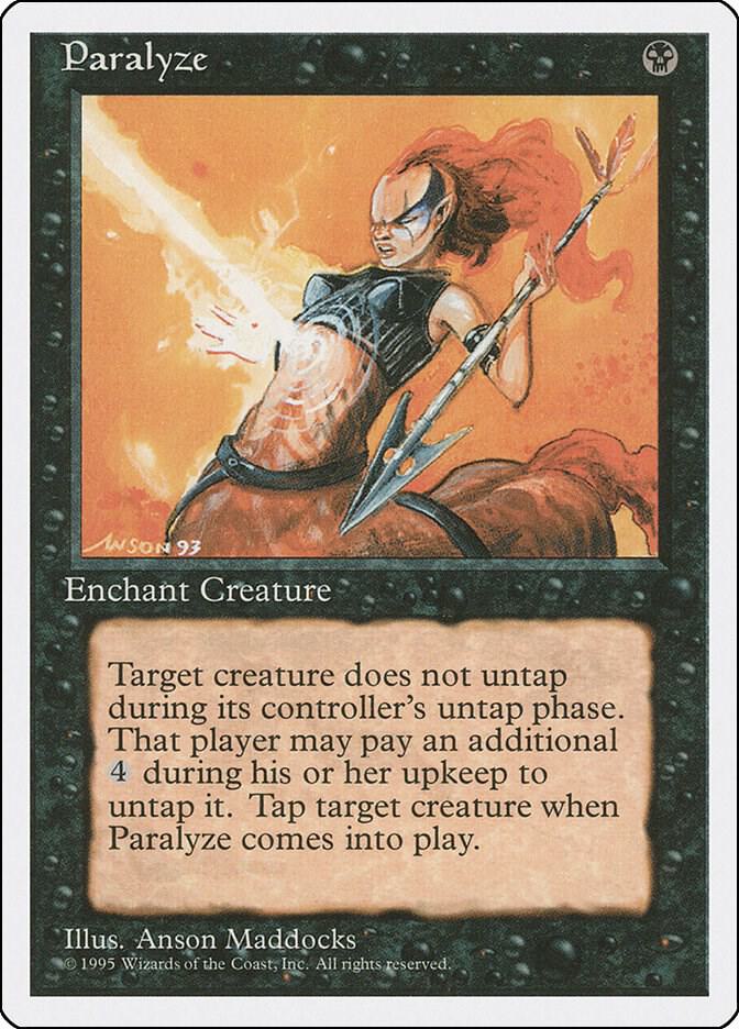 Paralyze (151) [Fourth Edition]