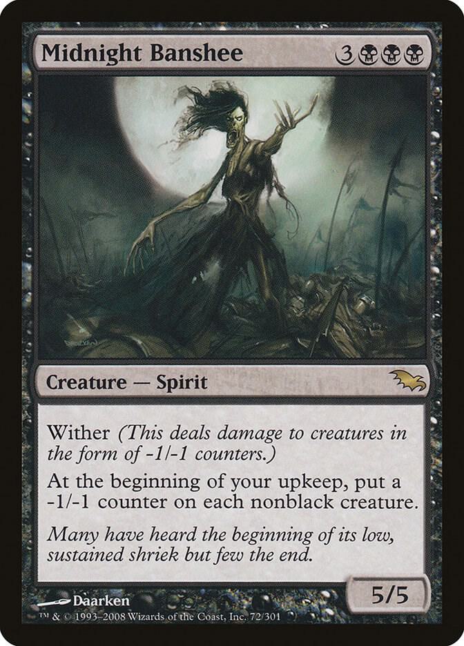 Midnight Banshee (72) [Shadowmoor]