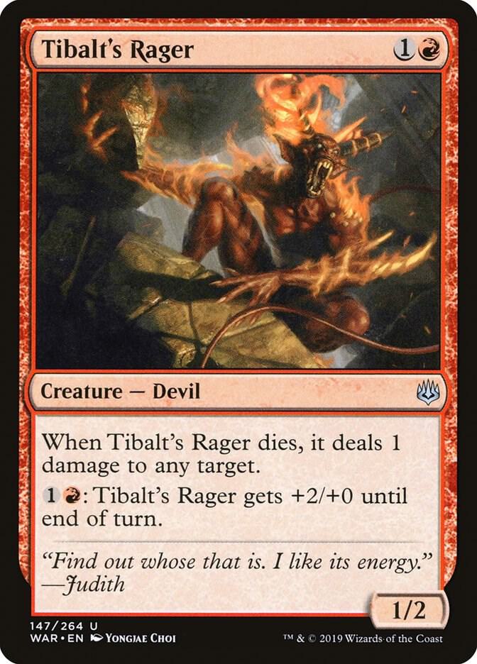Tibalt's Rager (147) [War of the Spark]