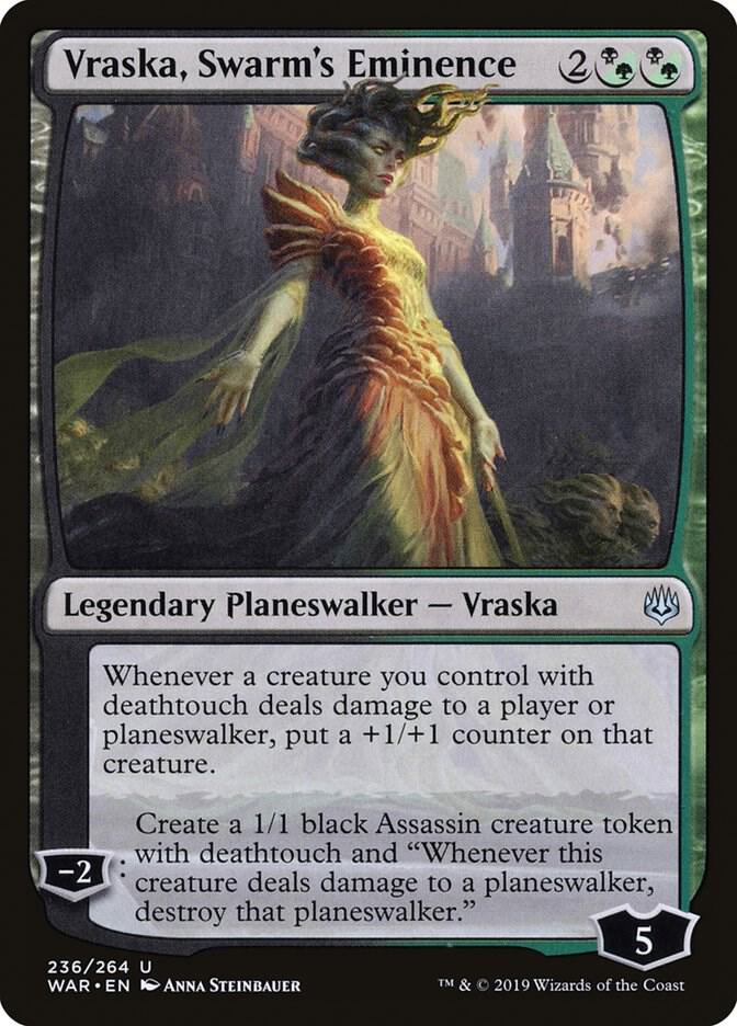 Vraska, Swarm's Eminence (236) [War of the Spark]