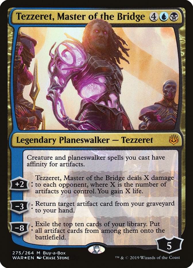 Tezzeret, Master of the Bridge (275) [Buy-A-Box Promos]