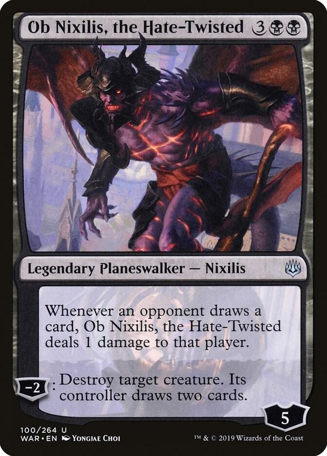Ob Nixilis, the Hate-Twisted (100) [War of the Spark]