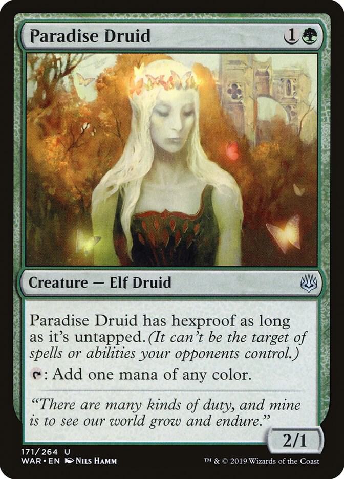 Paradise Druid (171) [War of the Spark]