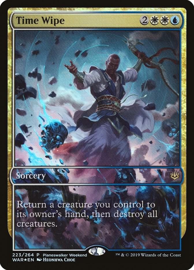 Time Wipe (223) [Planeswalker Event Promos]