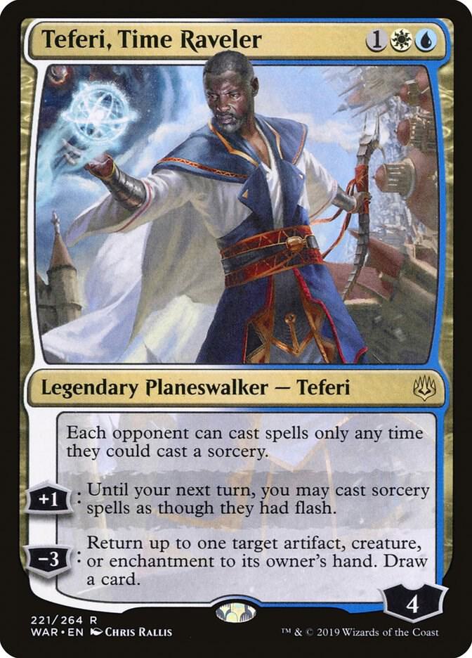 Teferi, Time Raveler (221) [War of the Spark]