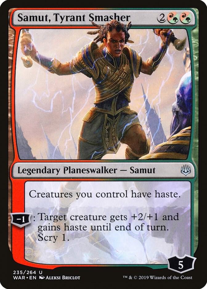 Samut, Tyrant Smasher (235) [War of the Spark]