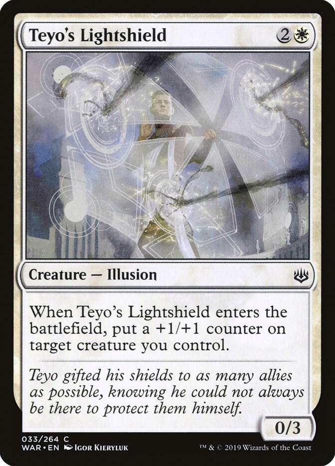 Teyo's Lightshield (33) [War of the Spark]