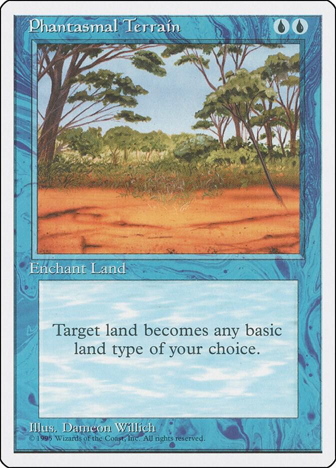 Phantasmal Terrain (89) [Fourth Edition]