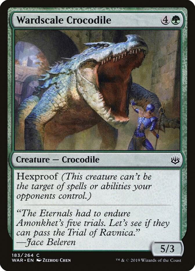 Wardscale Crocodile (183) [War of the Spark]