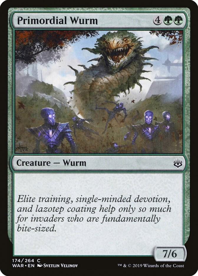 Primordial Wurm (174) [War of the Spark]