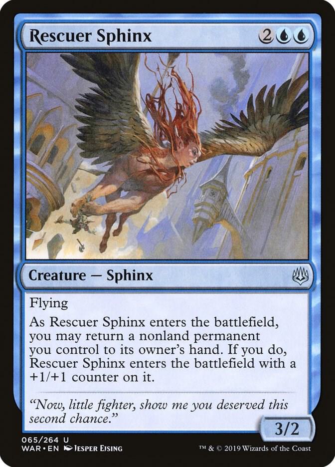 Rescuer Sphinx (65) [War of the Spark]