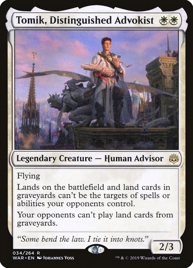Tomik, Distinguished Advokist (34) [War of the Spark]