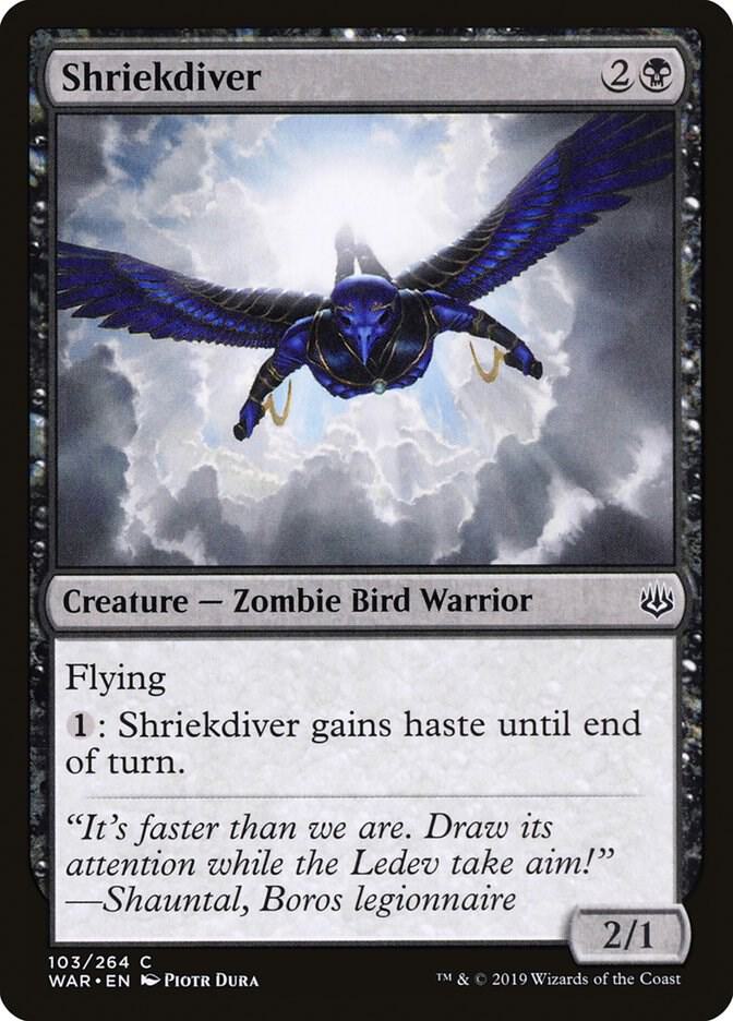 Shriekdiver (103) [War of the Spark]