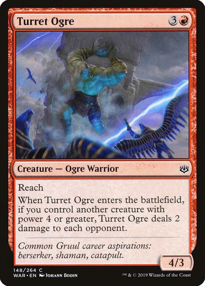 Turret Ogre (148) [War of the Spark]