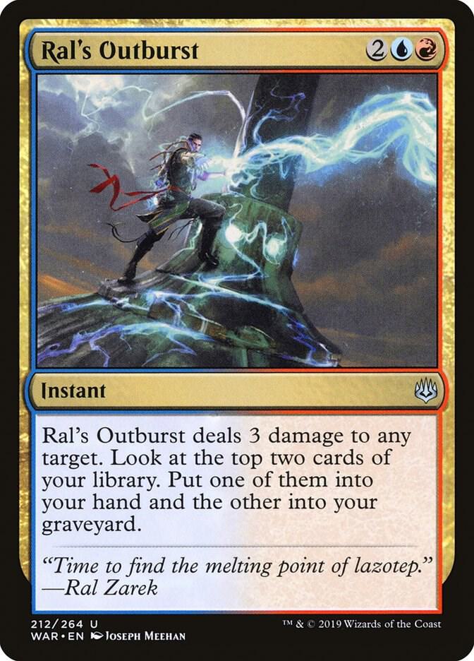 Ral's Outburst (212) [War of the Spark]