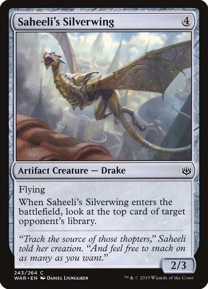 Saheeli's Silverwing (243) [War of the Spark]