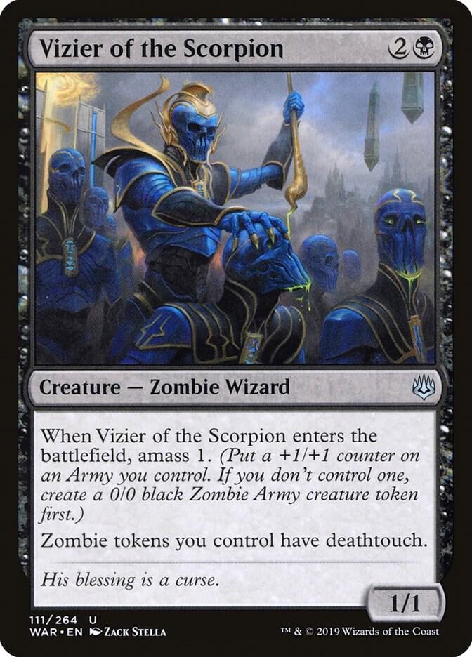 Vizier of the Scorpion (111) [War of the Spark]