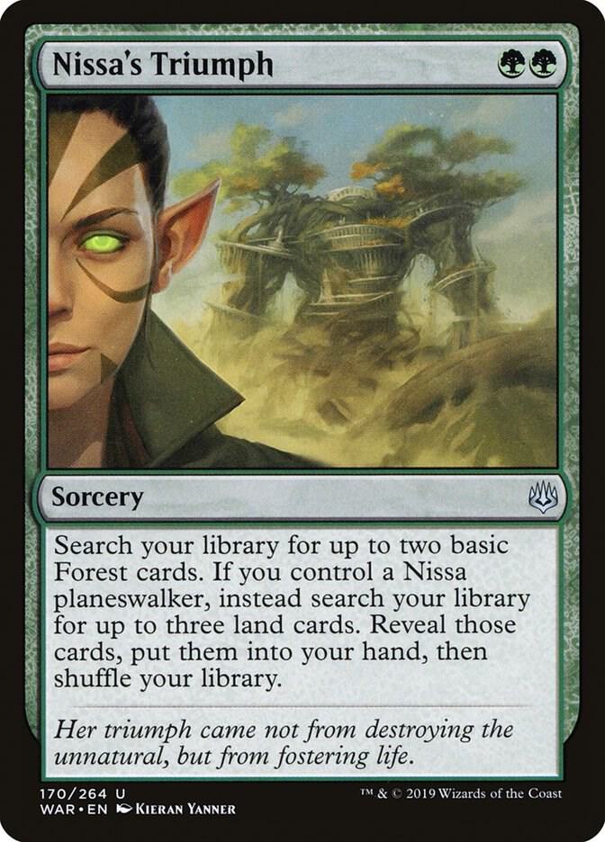 Nissa's Triumph (170) [War of the Spark]