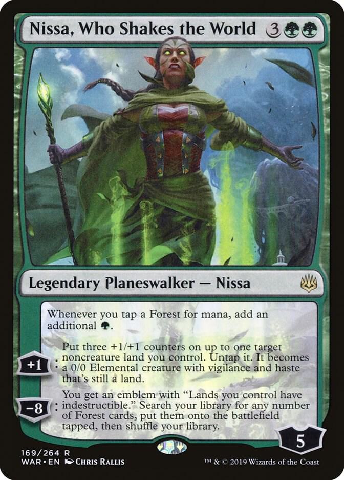 Nissa, Who Shakes the World (169) [War of the Spark]
