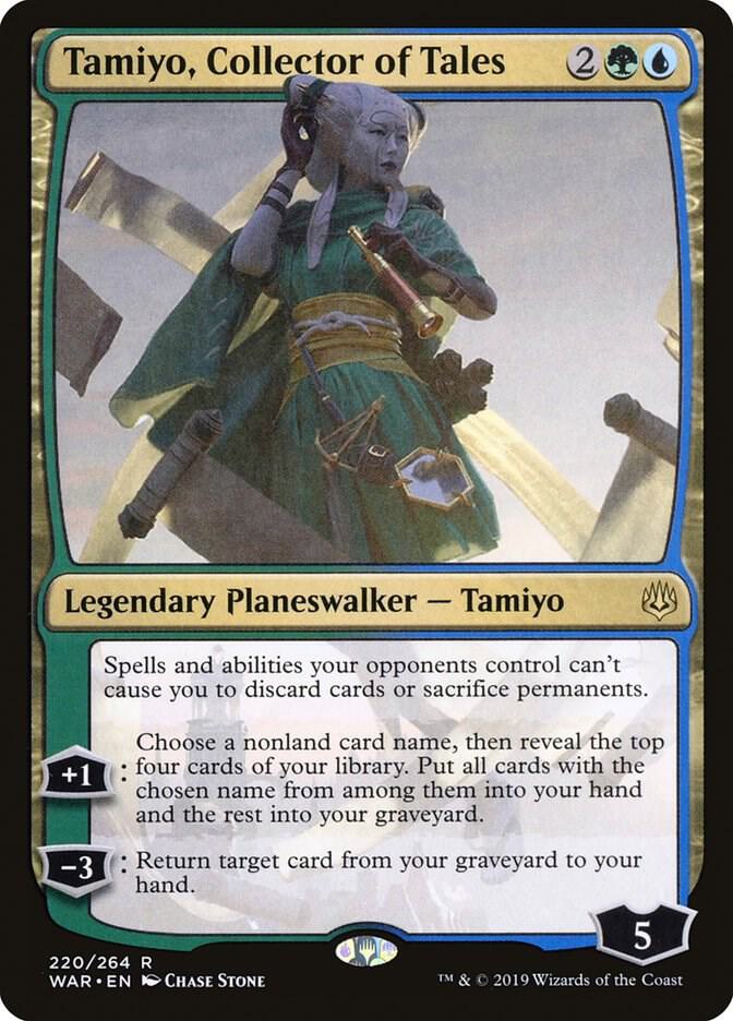 Tamiyo, Collector of Tales (220) [War of the Spark]