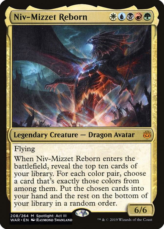 Niv-Mizzet Reborn (208) [War of the Spark]