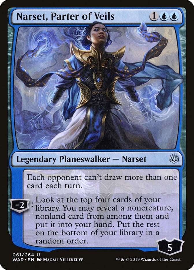 Narset, Parter of Veils (61) [War of the Spark]